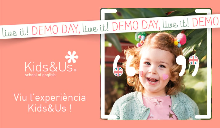 Demo Day: vine a descobrir Kids&Us en una jornada de portes obertes