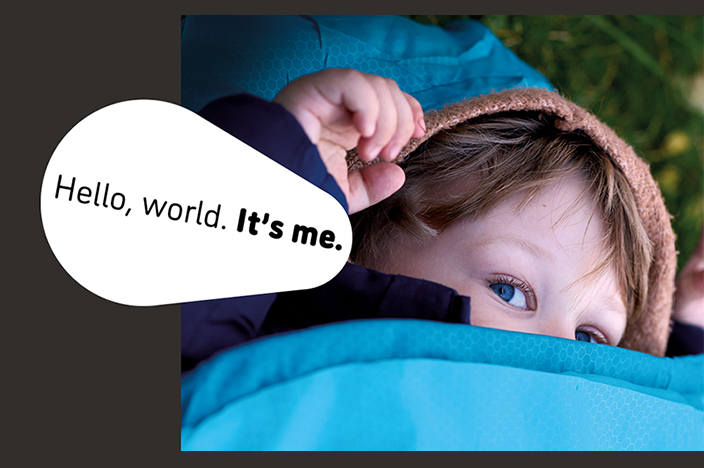 La nueva campaña de Kids&Us: Hello, world. It's me.
