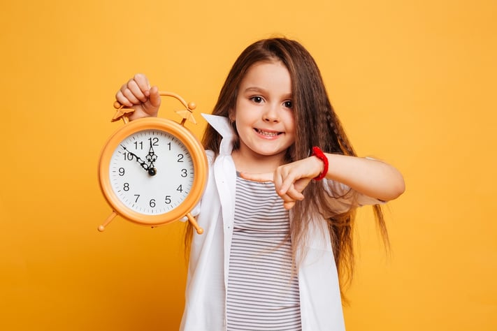 Les hores en anglès per a nens i nenes